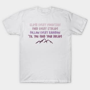 Sound of Music Climb Every Mountain T-Shirt